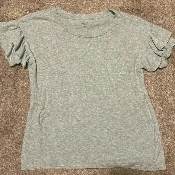 Crown & Ivy top, grey, size small - Picture 1 of 3